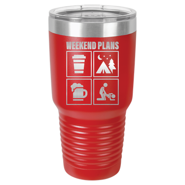 Weekend Plans Lovely Tumbler
